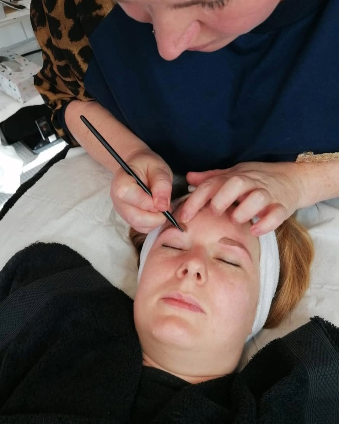 Defined Brows Following Bibi Brow Treatment Course at Elite Hair & Beauty Training School, Hertfordshire Defined Brows Following Bibi Brow Treatment Course at Elite Hair & Beauty Training School, Hertfordshire